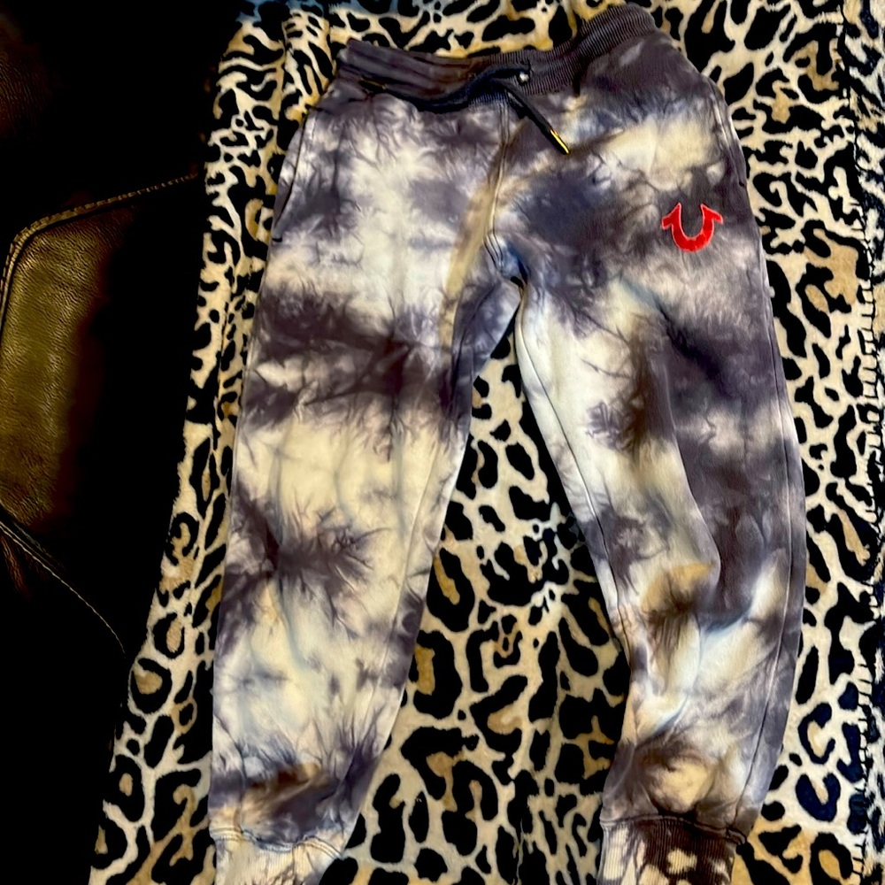 True Religion Tie dye sweat suit